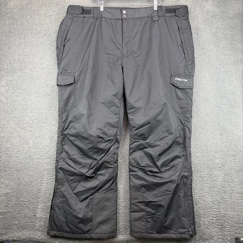 Arctix Mens Regular Fit Snow Ski Pants‎ Black Size 3XLT